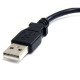 StarTech.com Câble Micro USB 15 cm - A vers Micro B - USB 2.0 - Noir