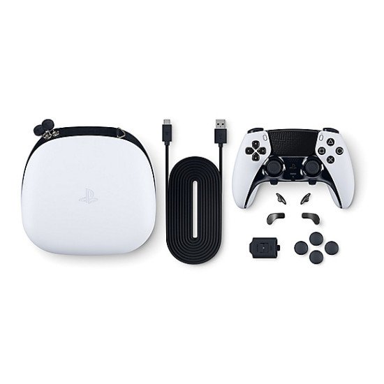Sony DualSense Edge Noir, Blanc Bluetooth Manette de jeu Analogique/Numérique PlayStation 5 Sony DualSense Edge Noir, Blanc Bluetooth Manette de jeu Analogique/Numérique PlayStation 5