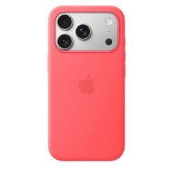 Apple Coque en silicone avec MagSafe pour iPhone 17 Pro - Rose goyave