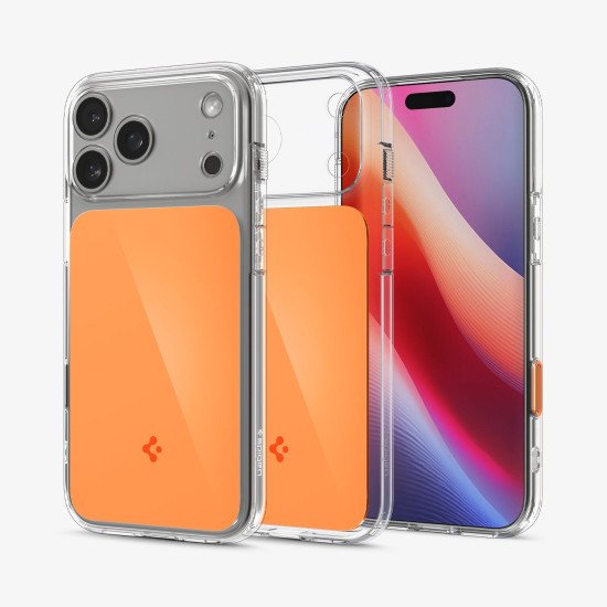 Spigen Ultra Hybrid T (MagFit) coque de protection pour téléphones portables 17,5 cm (6.9") Housse Orange Spigen Ultra Hybrid T (MagFit) coque de protection pour téléphones portables 17,5 cm (6.9") Housse Orange