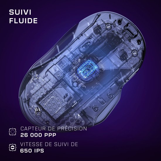 Turtle Beach Kone II Air souris Jouer Droitier RF sans fil + Bluetooth Optique 26000 DPI Turtle Beach Kone II Air souris Jouer Droitier RF sans fil + Bluetooth Optique 26000 DPI