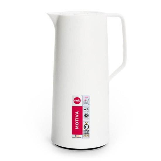 EMSA Motiva Théière simple 1000 ml Blanc EMSA Motiva Théière simple 1000 ml Blanc