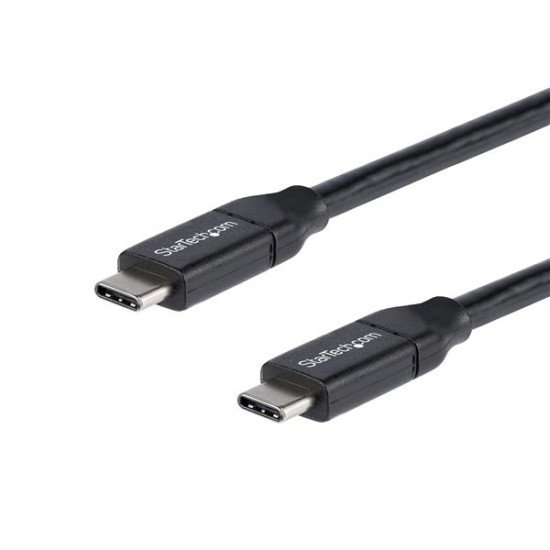 StarTech.com Câble USB-C vers USB-C avec Power Delivery 5A de 1 m - USB 2.0 - Noir