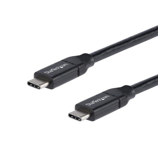 StarTech.com Câble USB-C vers USB-C avec Power Delivery 5A de 3 m - USB 2.0 - Noir