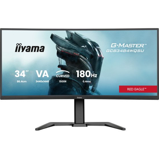 iiyama G-MASTER GCB3484WQSU-B1 écran PC 86,4 cm (34") iiyama G-MASTER GCB3484WQSU-B1 écran PC 86,4 cm (34")
