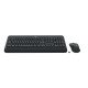 Logitech Advanced Wireless Combo clavier RF sans fil QWERTZ Allemand Noir