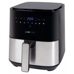 Clatronic FR 3782 H Unique 5 L Autonome 1450 W Friteuse d'air chaud Noir, Acier inoxydable Clatronic FR 3782 H Unique 5 L Autonome 1450 W Friteuse d'air chaud Noir, Acier inoxydable