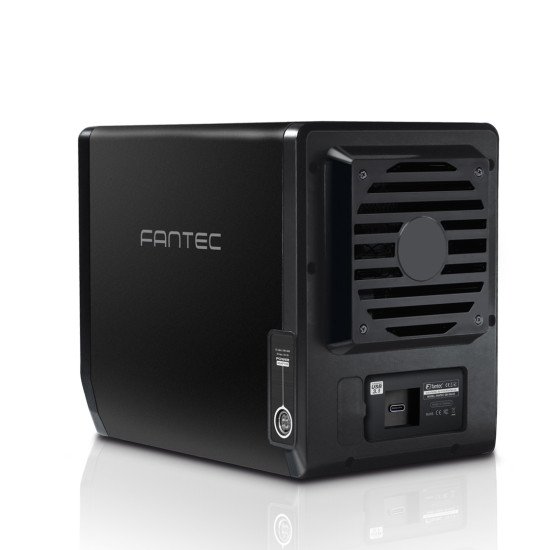 Fantec QB-35U31 boîtier de disques Noir