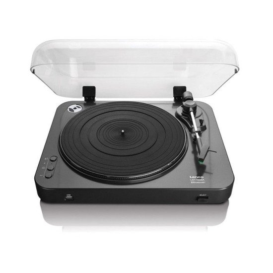 Lenco LBT-120BK platine Tourne-disque entraîné par courroie Noir