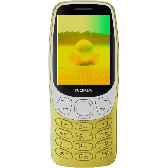 Nokia 3210 6,1 cm (2.4") Jaune Téléphone numérique Nokia 3210 6,1 cm (2.4") Jaune Téléphone numérique