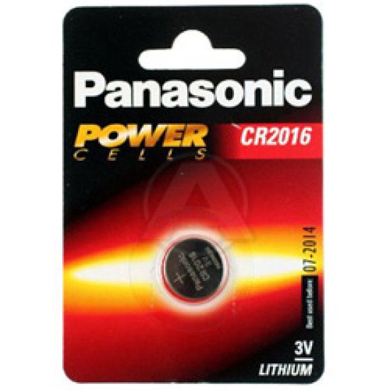 Panasonic CR2016 pile domestique Batterie à usage unique Lithium
