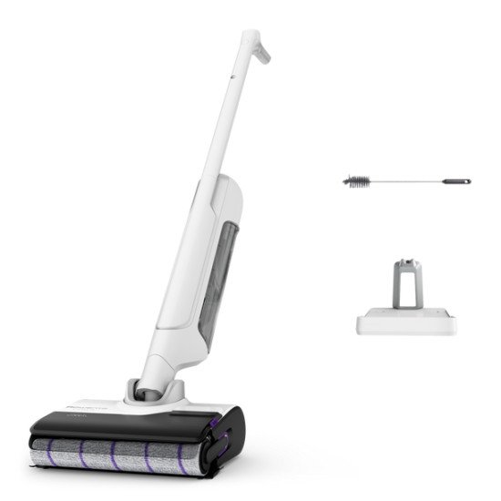 Rowenta X Clean 10 Aspirateur-balai 2 en 1 Batterie Sec&humide Sans sac 200 W Argent, Blanc Rowenta X Clean 10 Aspirateur-balai 2 en 1 Batterie Sec&humide Sans sac 200 W Argent, Blanc