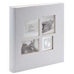 Walther Design Little Foot album photo et protège-page Argent 60 feuilles Walther Design Little Foot album photo et protège-page Argent 60 feuilles