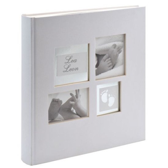 Walther Design Little Foot album photo et protège-page Argent 60 feuilles