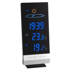 TFA-Dostmann 35.1093 station météo numérique Noir, Argent