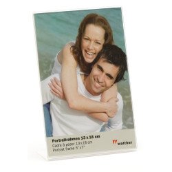 Walther Design Acryl Portrait 13x18 Transparent Walther Design Acryl Portrait 13x18 Transparent