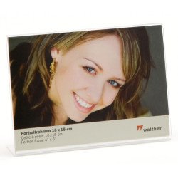 Walther Design Acryl Portrait 10x15 Transparent Walther Design Acryl Portrait 10x15 Transparent