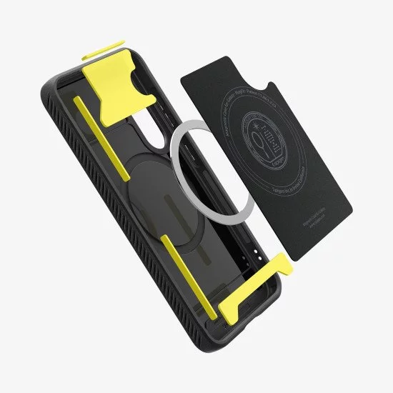 Spigen Rugged Armor coque de protection pour téléphones portables 15,8 cm (6.2") Housse Noir