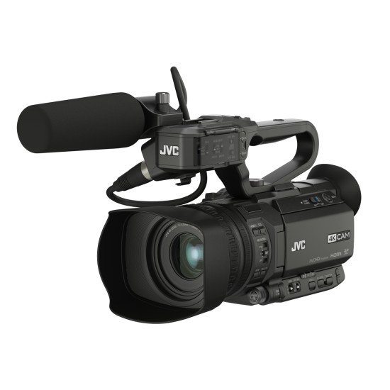 JVC GY-HM180E caméscope numérique 12,4 MP CMOS 4K Ultra HD Noir