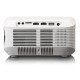 Lenco LPJ-900WH vidéo-projecteur Projecteur à focale standard 250 ANSI lumens LED 1080p (1920x1080) Noir, Blanc Lenco LPJ-900WH vidéo-projecteur Projecteur à focale standard 250 ANSI lumens LED 1080p (1920x1080) Noir, Blanc