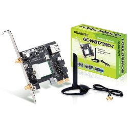 Gigabyte GC-WB1733D-I carte réseau WLAN / Bluetooth Gigabyte GC-WB1733D-I carte réseau WLAN / Bluetooth