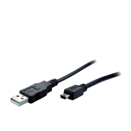 S-Conn 14-16055 câble USB 5 m 2.0 Mini-USB B USB A Noir