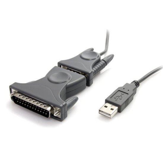 StarTech.com ICUSB232DB25 Câble Adaptateur USB vers Port Série DB9 - DB25