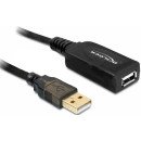 DeLOCK 20m USB 2.0 câble USB Noir