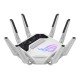ASUS ROG Rapture GT-BE19000AI routeur sans fil 10 Gigabit Ethernet Tri-bande (2,4 GHz / 5 GHz / 6 GHz) Blanc