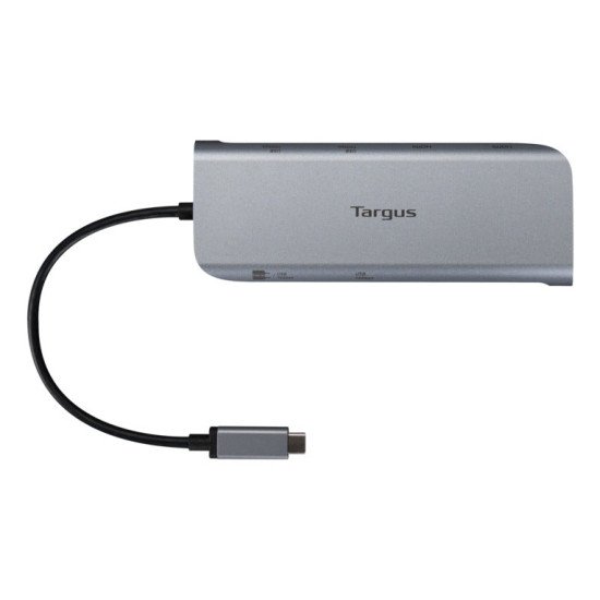 Targus DOCK427GL station d'accueil Avec fil USB 3.2 Gen 2 (3.1 Gen 2) Type-C Gris