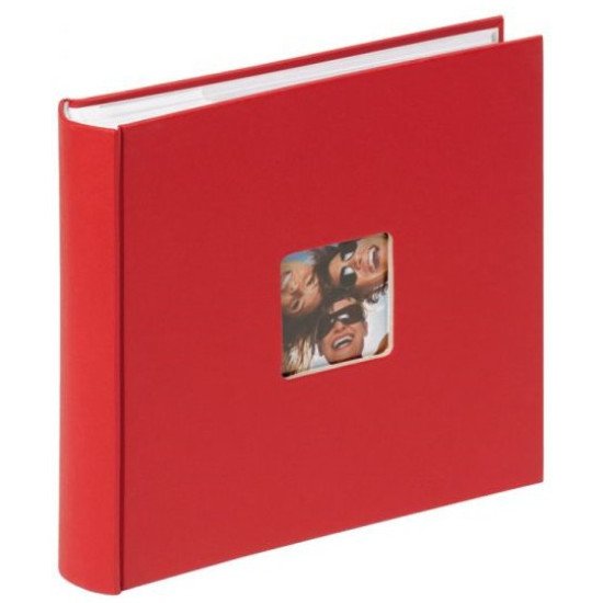 Walther Design Fun album photo et protège-page Rouge 200 feuilles 10 x 15