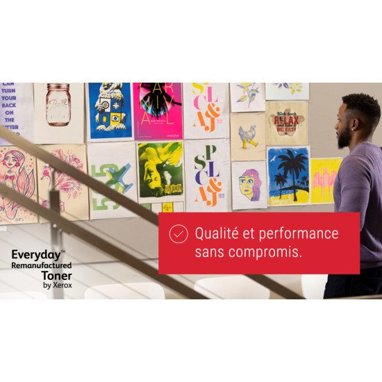 Toner remanufacturé Noir Everyday™ de Xerox compatible avec Konica Minolta A8K3130 (A8K3130), Capacité standard