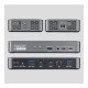StarTech.com 194UE-USBC-SMARTDOCK station d'accueil Avec fil USB 3.2 Gen 2 (3.1 Gen 2) Type-C Gris