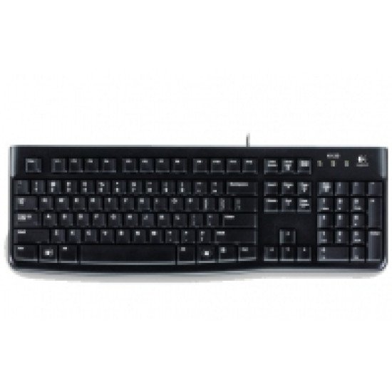 Logitech K120 clavier USB QWERTY Espagnole Noir