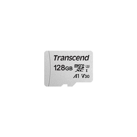 Transcend TS128GUSD300S-A mémoire flash 128 Go MicroSDXC Classe 10 NAND