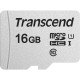 Transcend microSDHC 300S mémoire flash 16 Go Classe 10 NAND