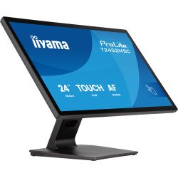iiyama ProLite T2452MSC-B2 écran PC 61 cm (24") 1920 x 1080 pixels Full HD Écran tactile Noir