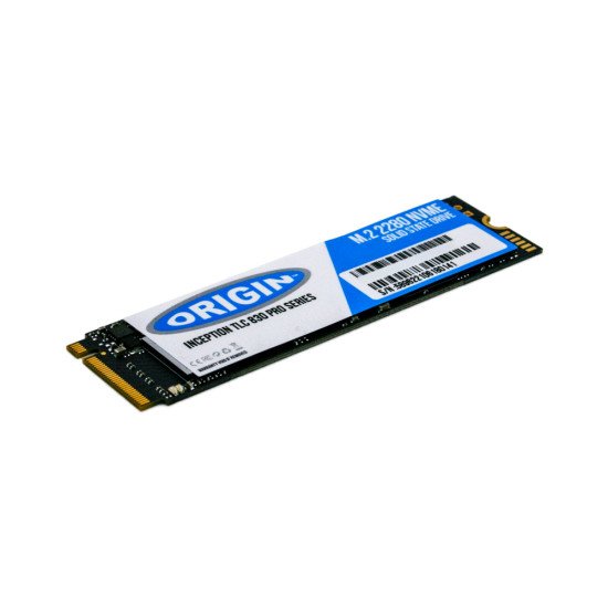 Origin Storage NB-5123DM.2/NVME disque SSD M.2 512 Go PCI Express 3.0 3D TLC