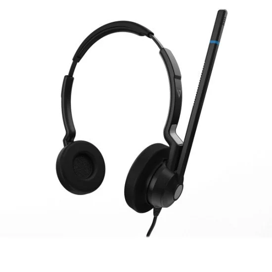 V7 Micro-casque filaire binaural QD pour centre d'appels V7 Micro-casque filaire binaural QD pour centre d'appels