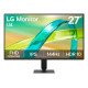 LG 27U411B-B écran PC 68,6 cm (27") 1920 x 1080 pixels Full HD LCD Noir