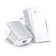TP-LINK AV600 300 Mbit/s Ethernet/LAN Wifi Blanc 2 pièce(s) TP-LINK AV600 300 Mbit/s Ethernet/LAN Wifi Blanc 2 pièce(s)