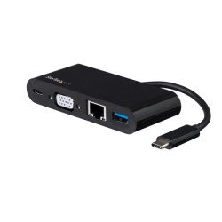 StarTech.com Adaptateur multiport USB-C VGA USB 3.0 GbE