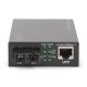 Digitus Convertisseurs de médias Gigabit PoE, RJ45 / SC, SM, PSE