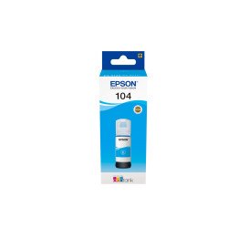 Epson 104 EcoTank Cyan ink bottle Epson 104 EcoTank Cyan ink bottle