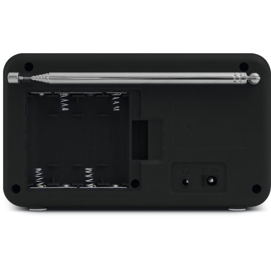 TechniSat 0000/3906 Radio portable Numérique Noir, Blanc