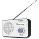 TechniSat 0000/3906 Radio portable Numérique Noir, Blanc