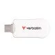 Verbatim 30228 lecteur USB flash 64 Go USB Type-C 3.2 Gen 1 (3.1 Gen 1) Blanc Verbatim 30228 lecteur USB flash 64 Go USB Type-C 3.2 Gen 1 (3.1 Gen 1) Blanc