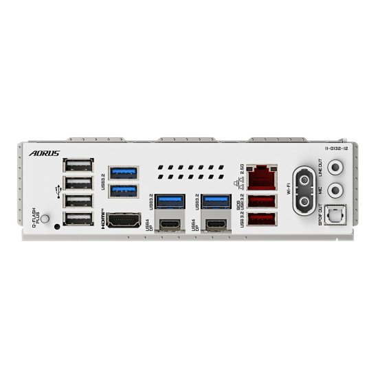 GIGABYTE X870E AORUS ELITE WIFI7 ICE Carte mère - Prend en charge les processeurs AMD Ryzen 9000, VRM numérique 16+2+2 phases, jusqu'à 8200 MHz DDR5 (O.C.), 3x PCIe 5.0 + 1x PCIe 4.0, Wi-Fi 7, LAN 2.5 GbE, USB 4 GIGABYTE X870E AORUS ELITE WIFI7 ICE Carte mère - Prend en charge les processeurs AMD Ryzen 9000, VRM numérique 16+2+2 phases, jusqu'à 8200 MHz DDR5 (O.C.), 3x PCIe 5.0 + 1x PCIe 4.0, Wi-Fi 7, LAN 2.5 GbE, USB 4