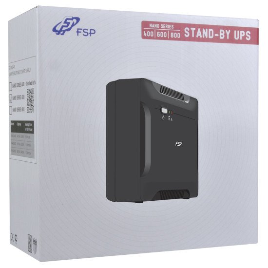 FSP/Fortron Nano 600 0,6 kVA 360 W 2 sortie(s) CA