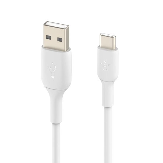 Belkin BoostCharge câble USB 1 m USB 2.0 USB A USB C Blanc